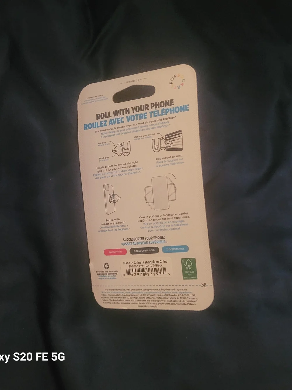 PopSocket PopMount 2 Car Vent Phone Mount